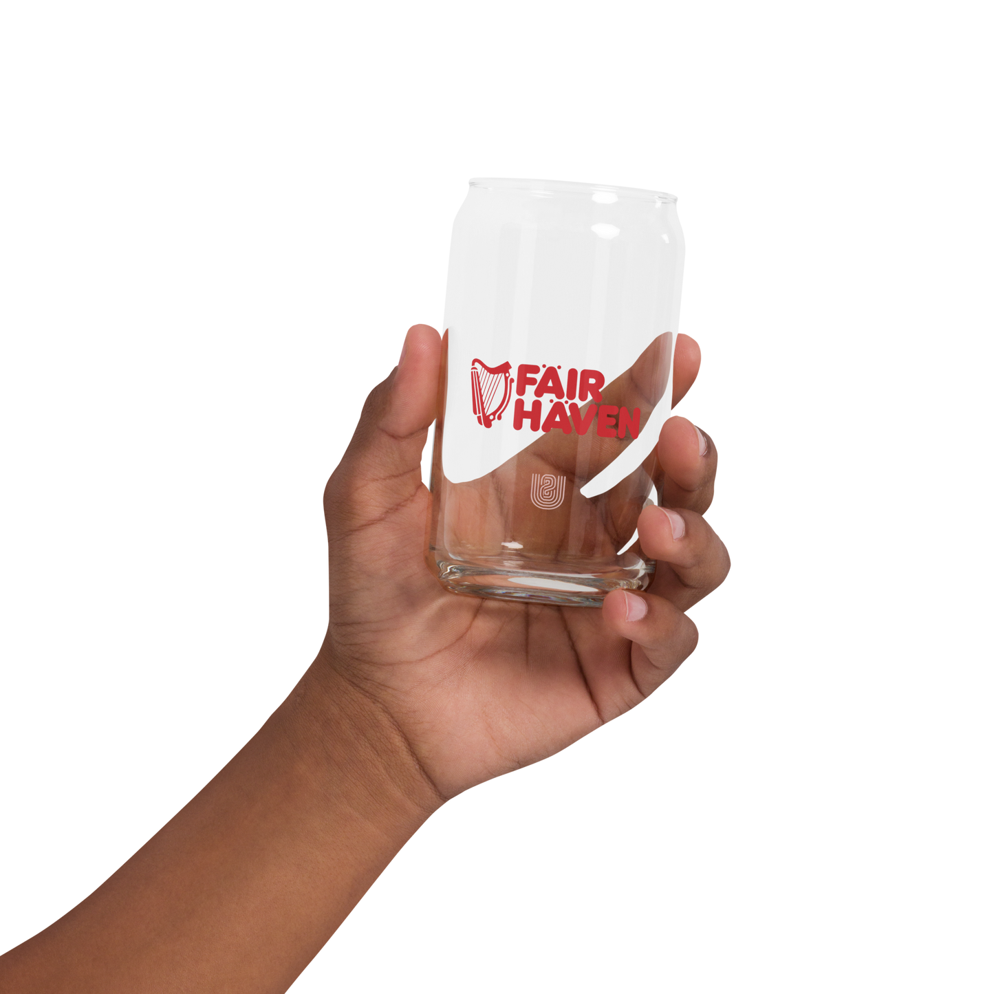 The Fair Haven Beer Can Glass