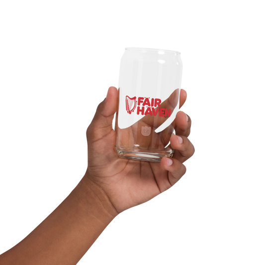 The Fair Haven Beer Can Glass