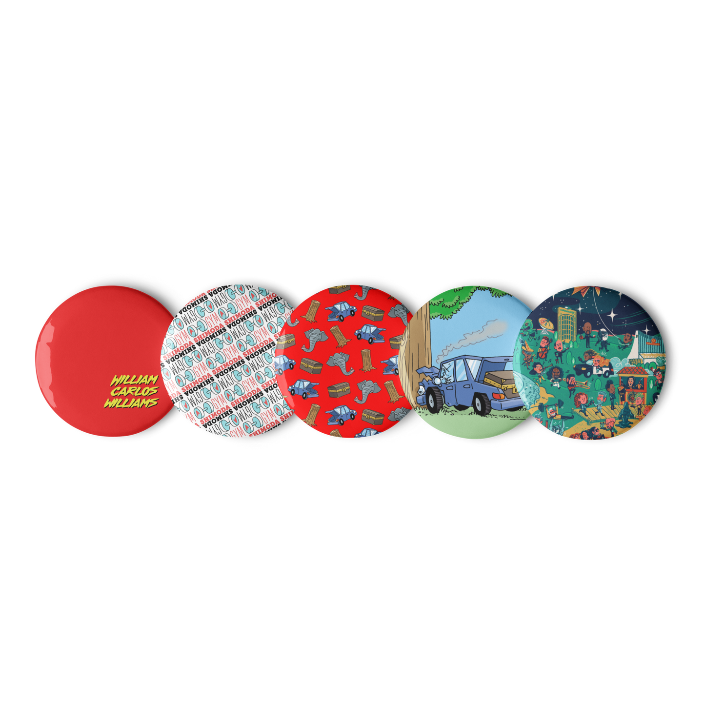 Button Combo Pack 3