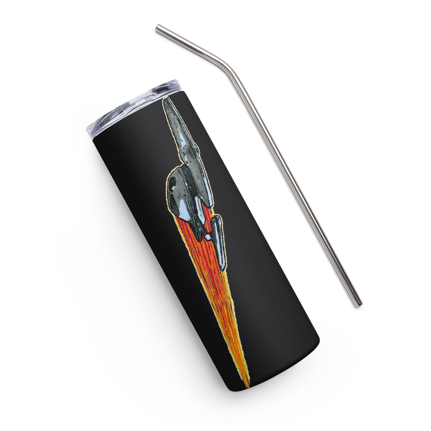 Re-Encounter At Farpoint USS Hood Stainless Steel Tumbler