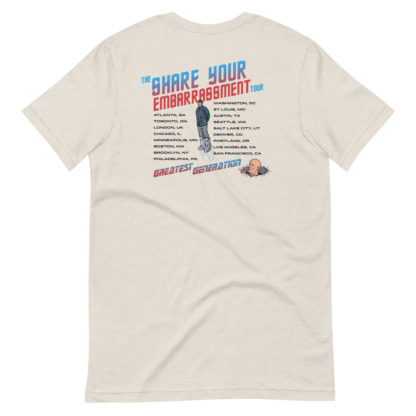 The Share Your Embarrassment Tour T-Shirt