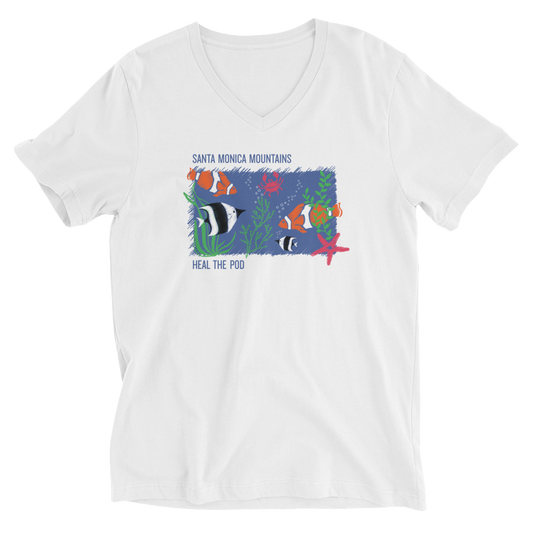 Heal The Pod V-Neck T-Shirt