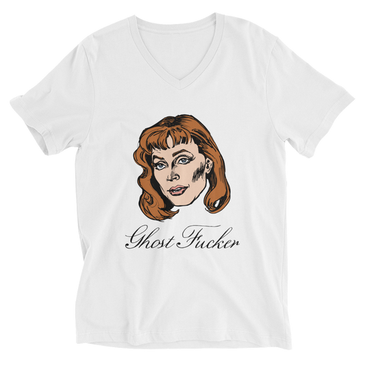 Ghost Fucker V-Neck T-Shirt
