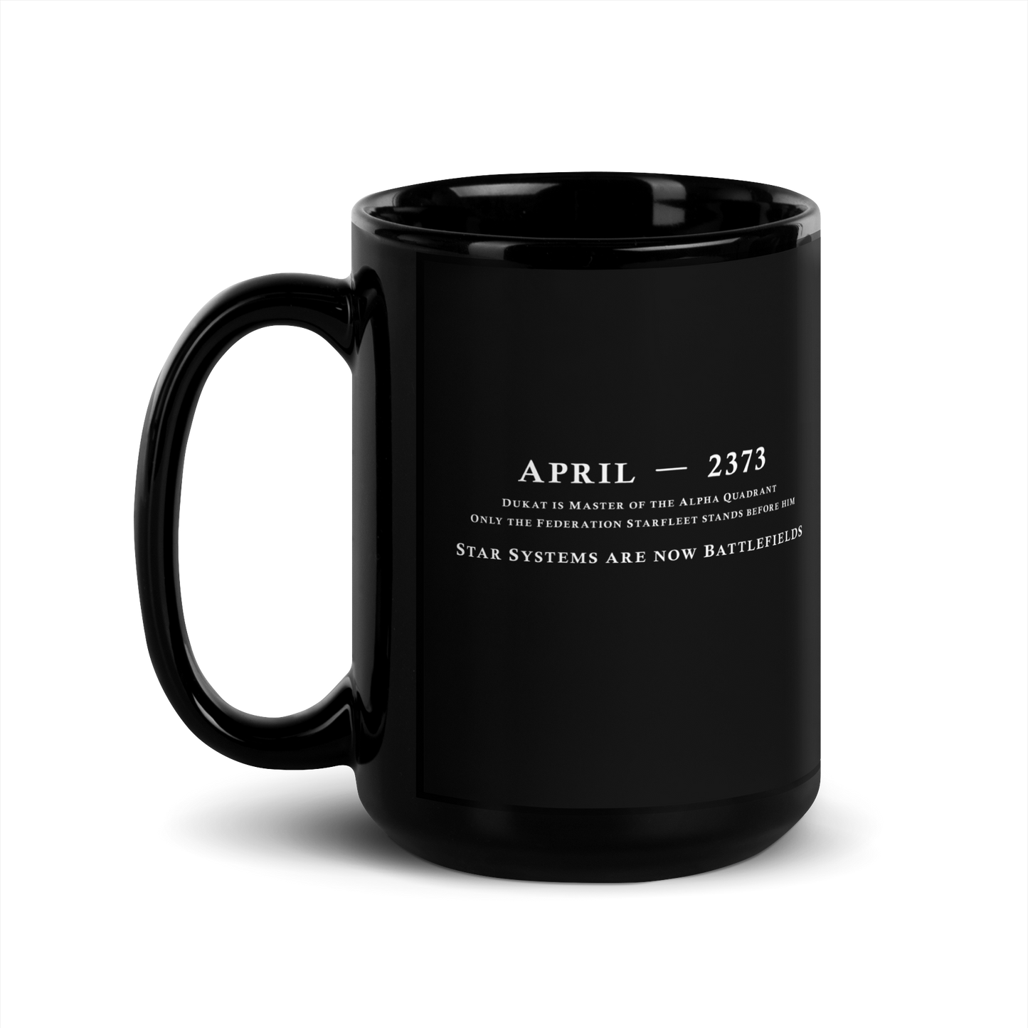 The Emissary and Commander Mug