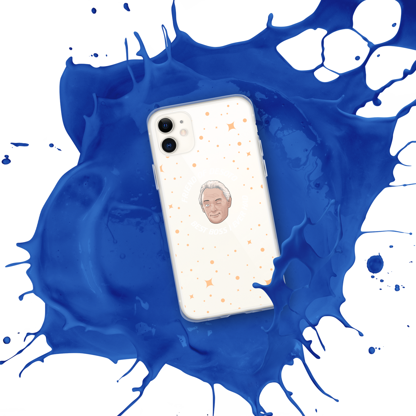The Friend of DeSoto iPhone Case (Clear)