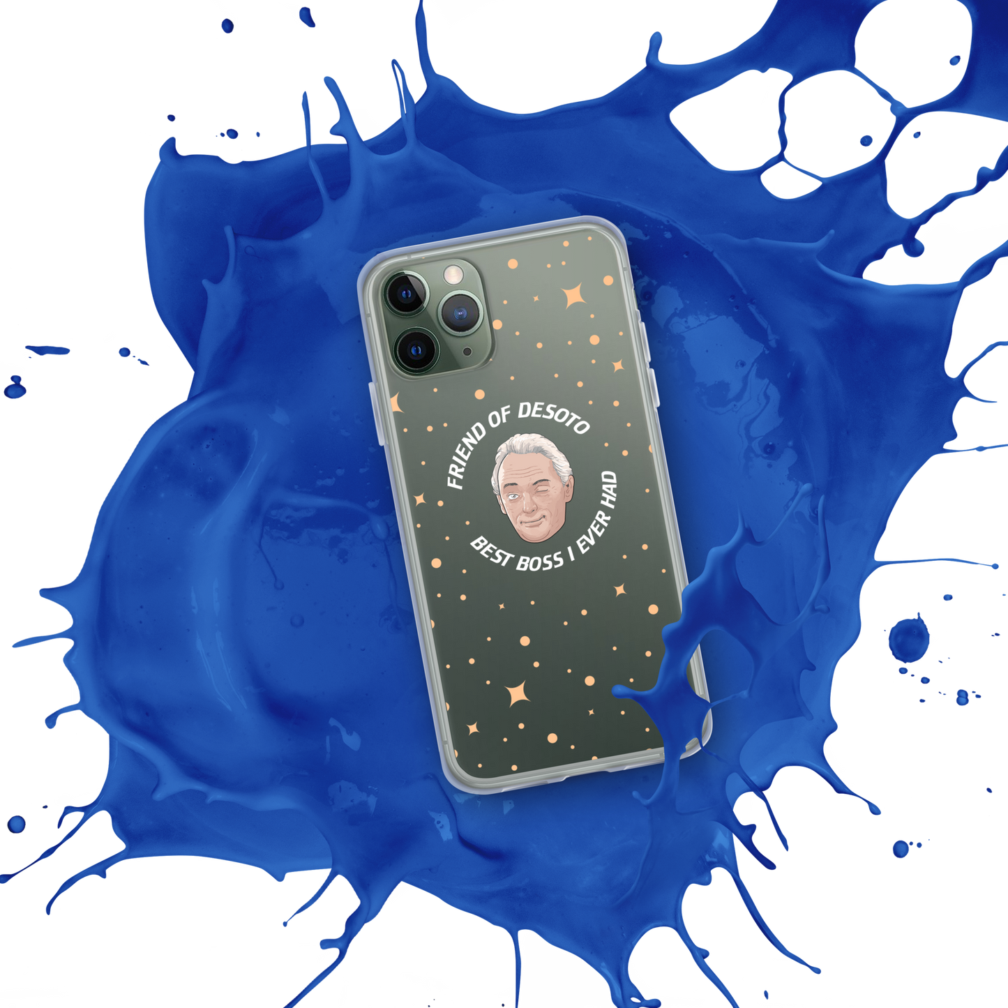 The Friend of DeSoto iPhone Case (Clear)