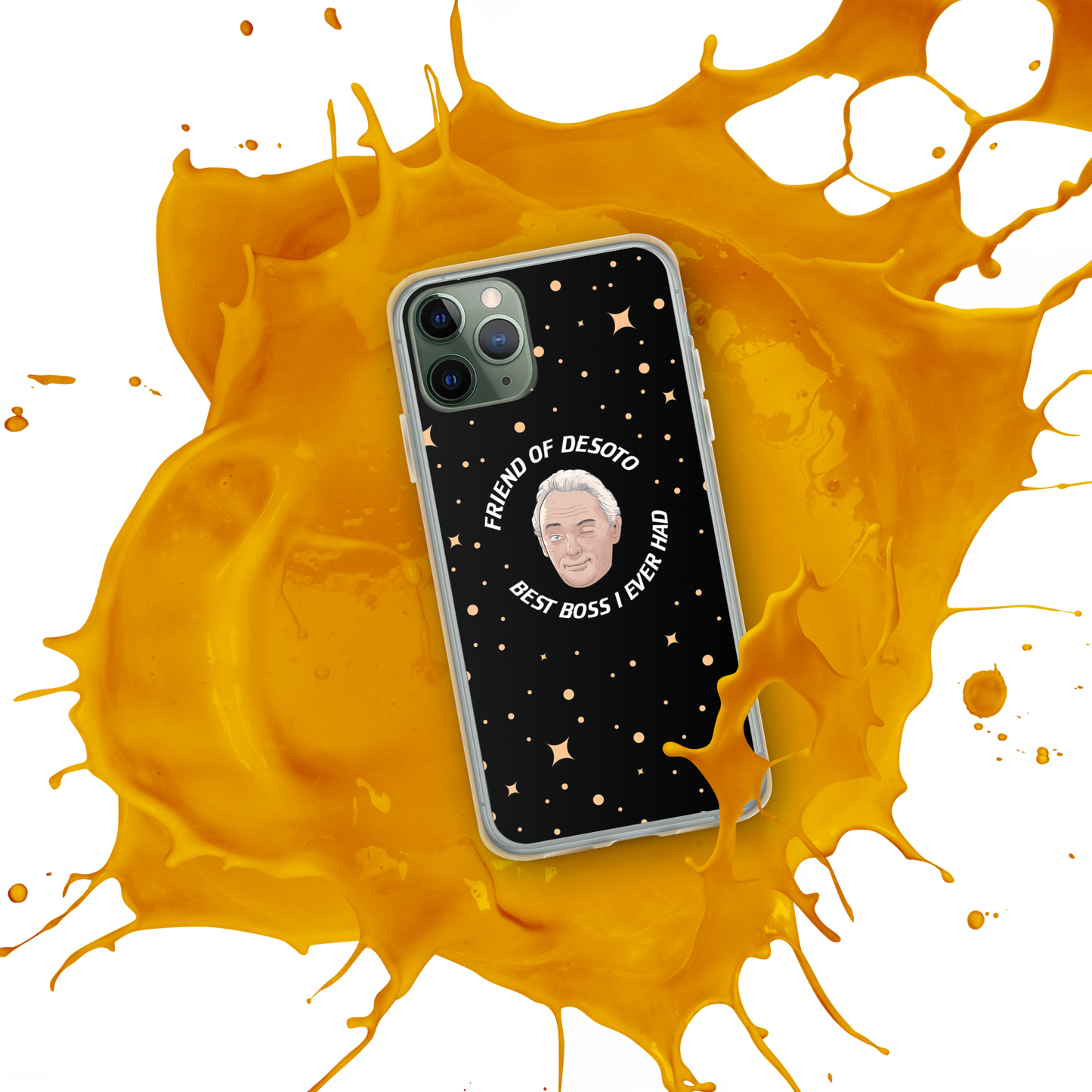 The Friend of DeSoto iPhone Case (Black)