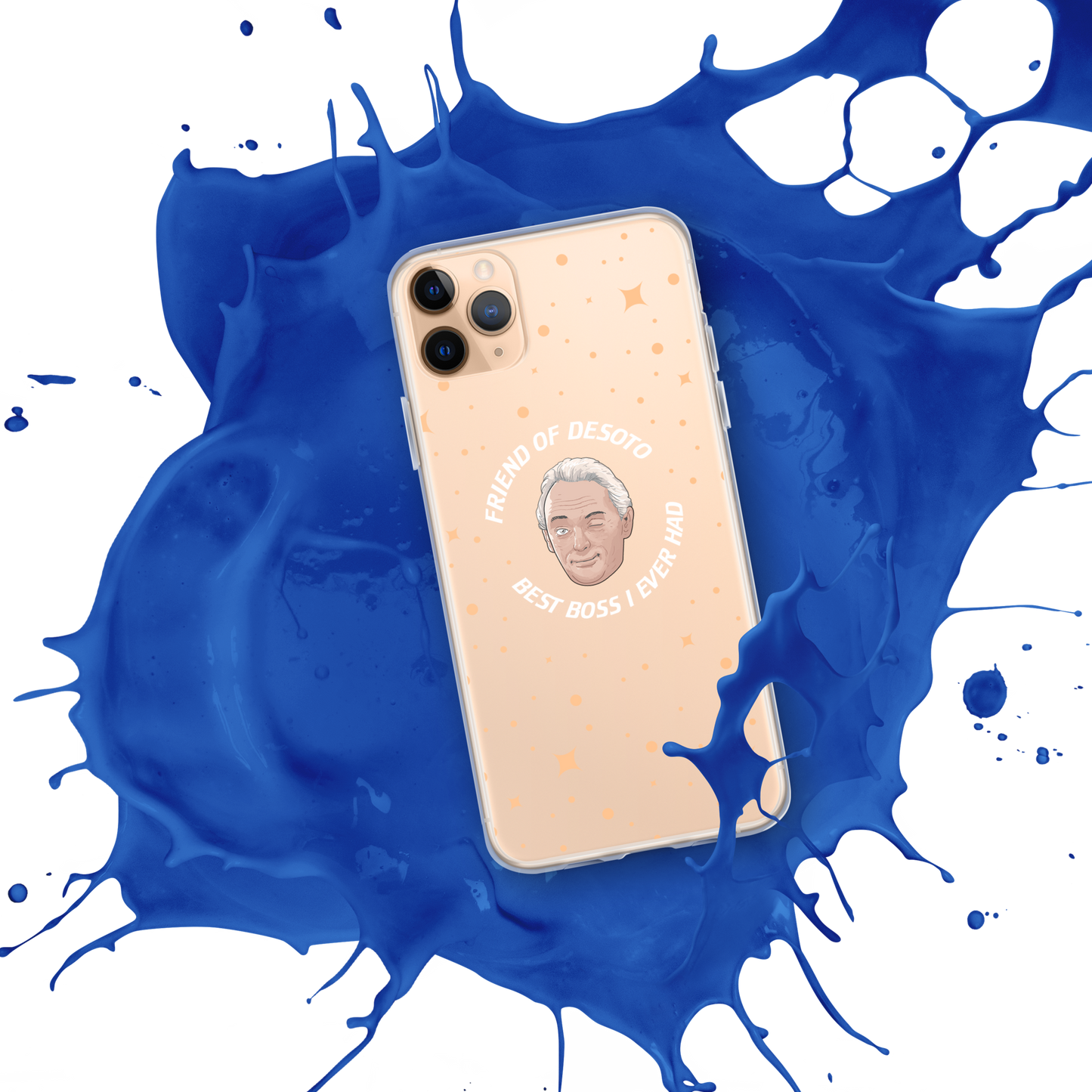 The Friend of DeSoto iPhone Case (Clear)