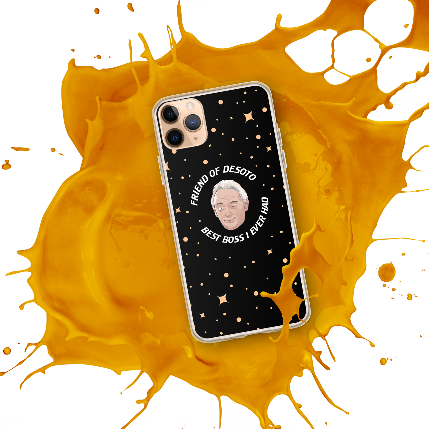 The Friend of DeSoto iPhone Case (Black)