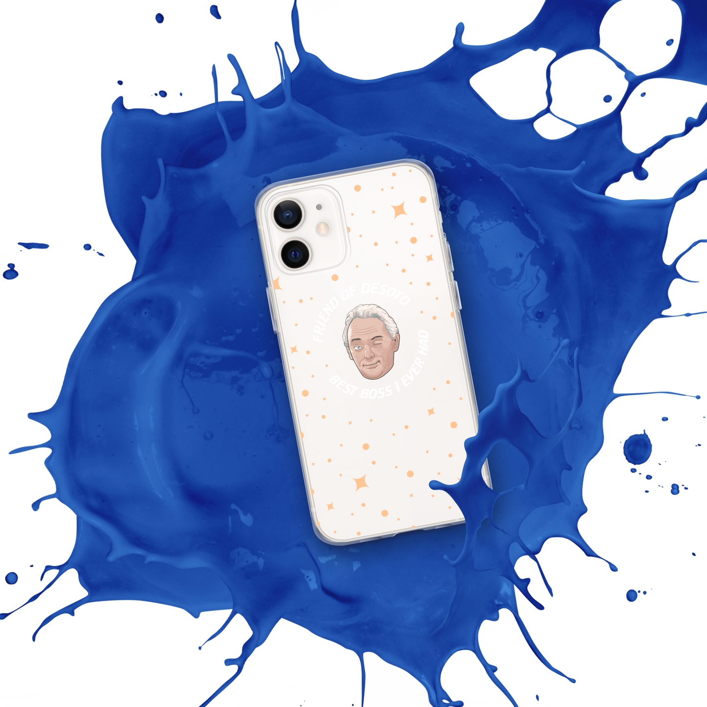 The Friend of DeSoto iPhone Case (Clear)