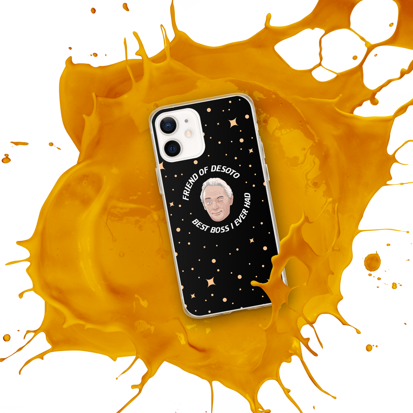 The Friend of DeSoto iPhone Case (Black)