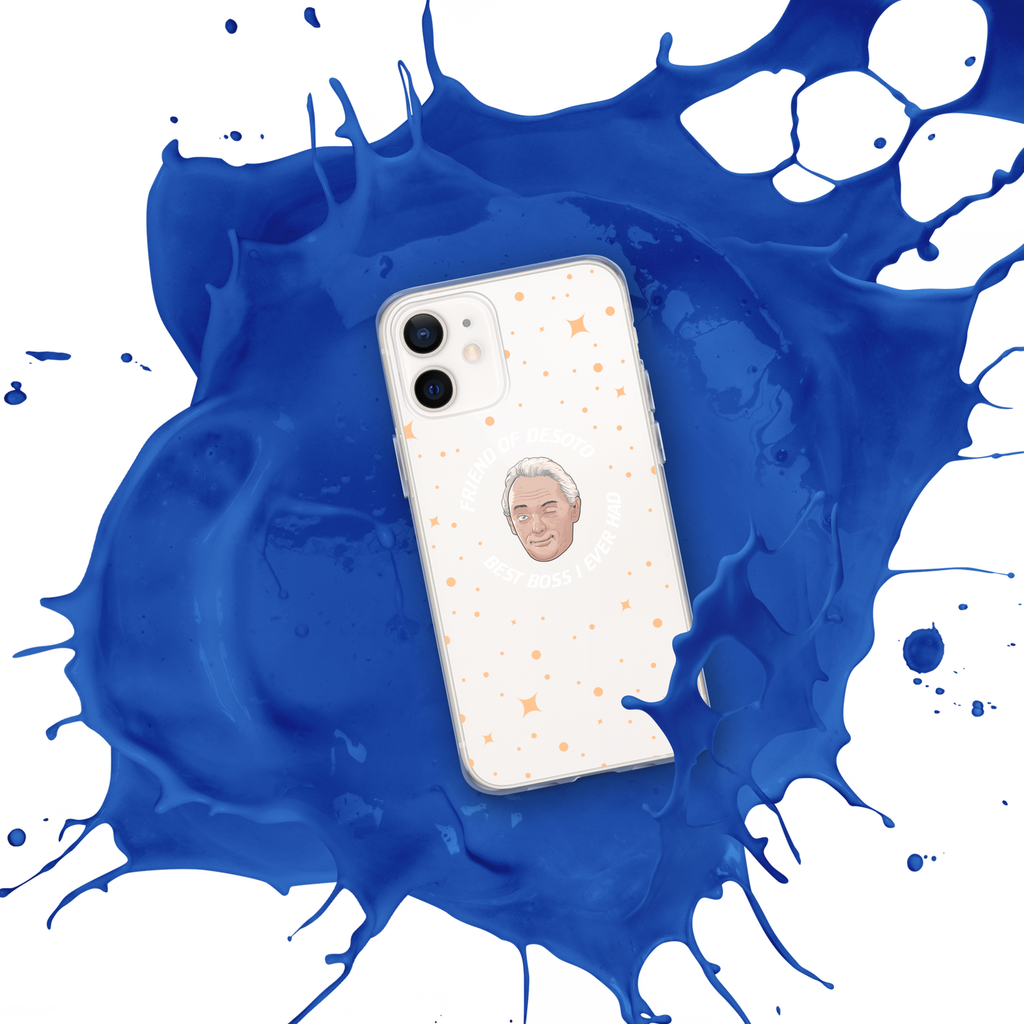 The Friend of DeSoto iPhone Case (Clear)
