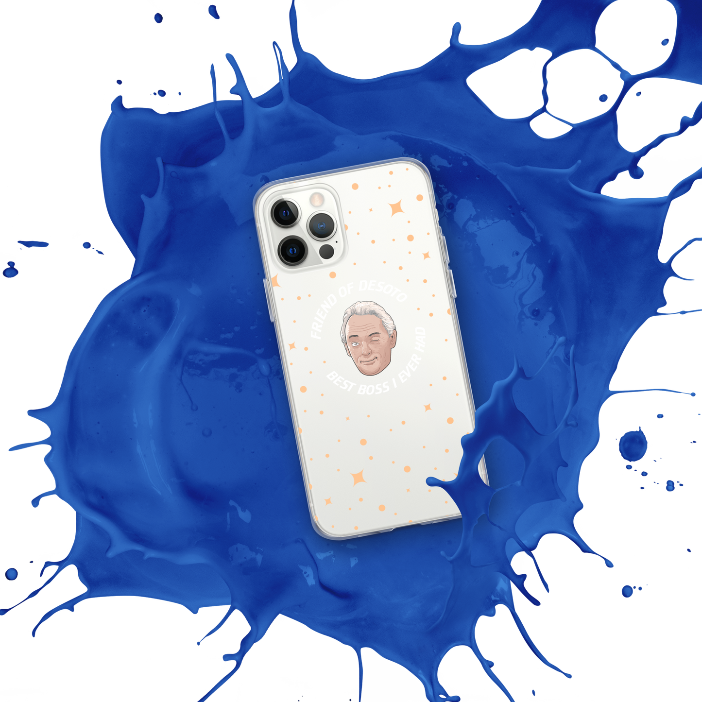 The Friend of DeSoto iPhone Case (Clear)