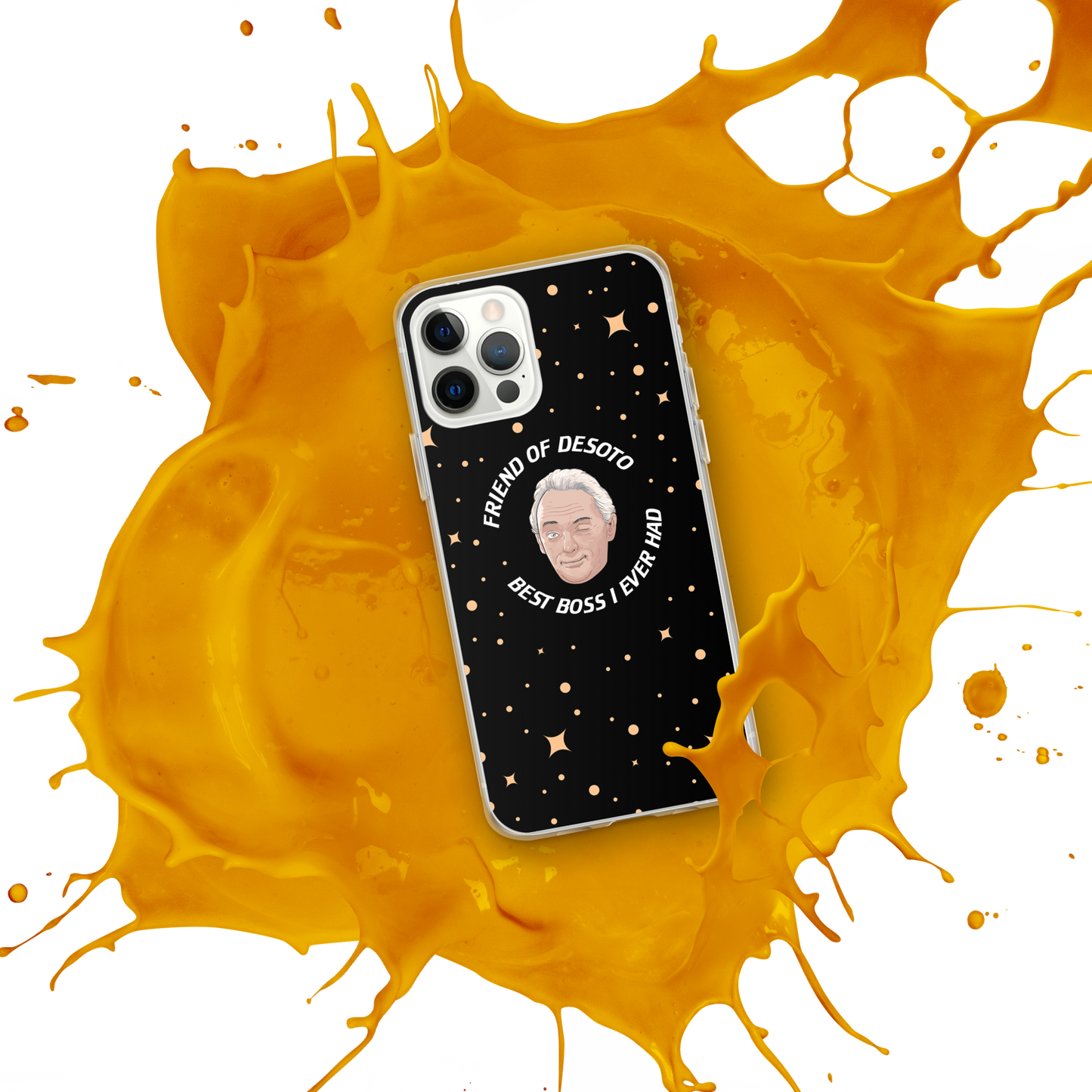 The Friend of DeSoto iPhone Case (Black)