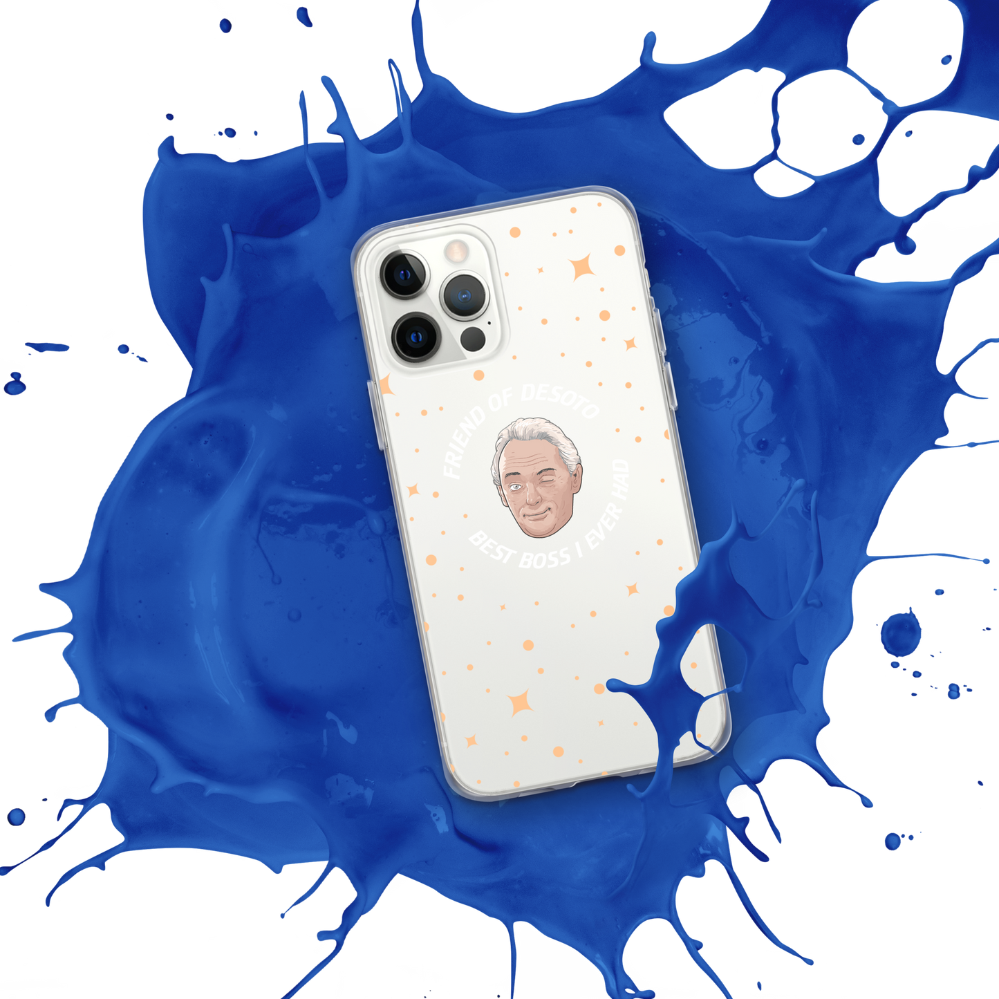 The Friend of DeSoto iPhone Case (Clear)