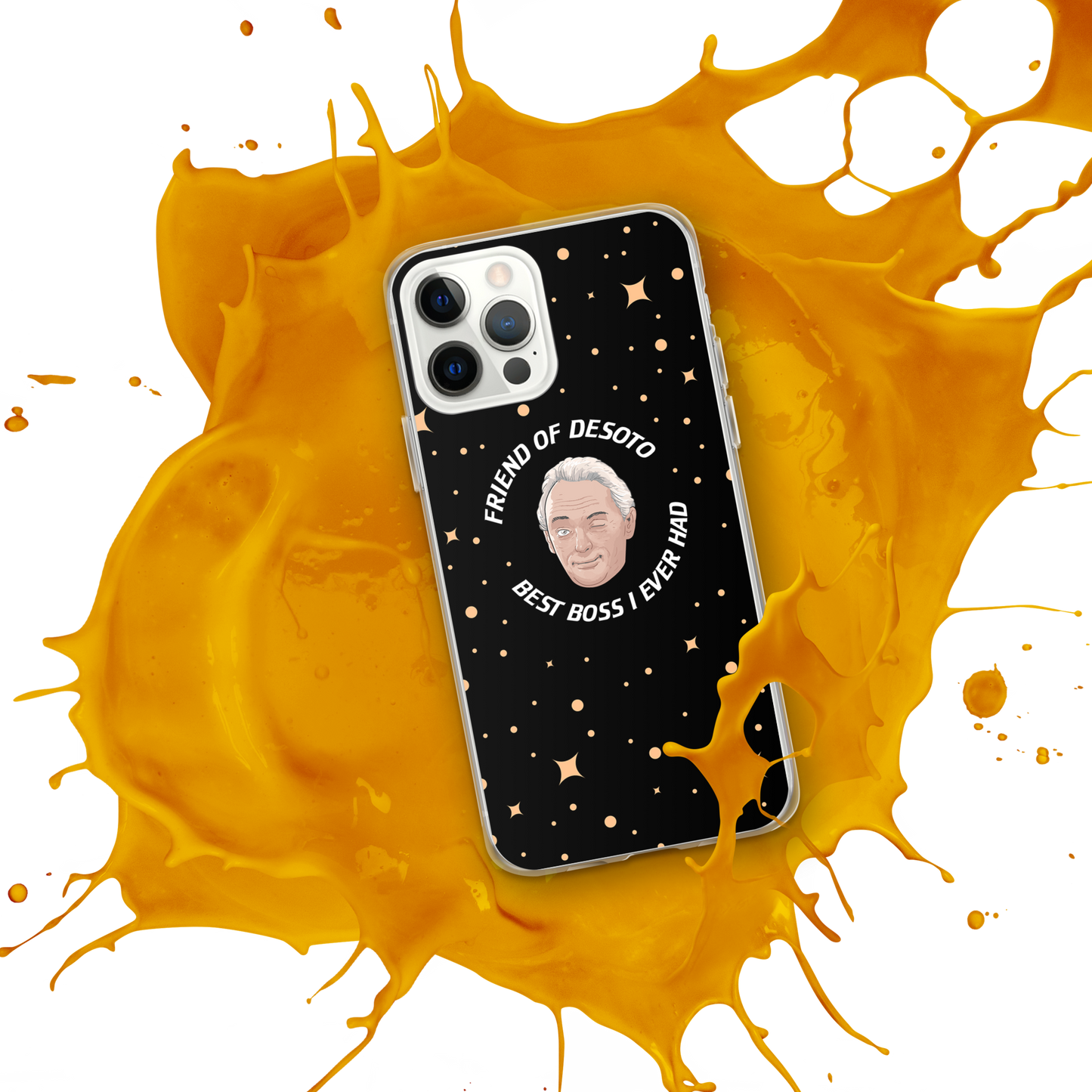 The Friend of DeSoto iPhone Case (Black)