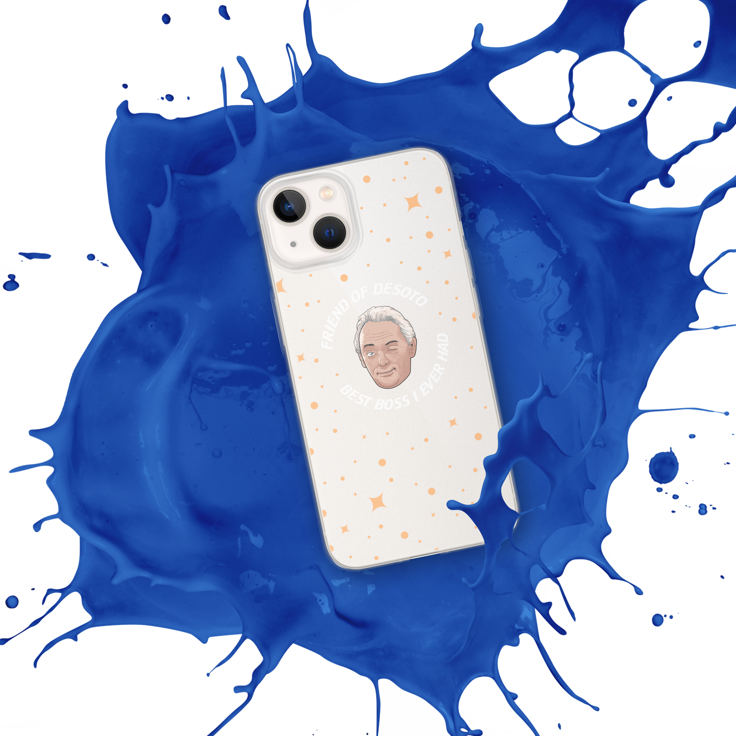 The Friend of DeSoto iPhone Case (Clear)