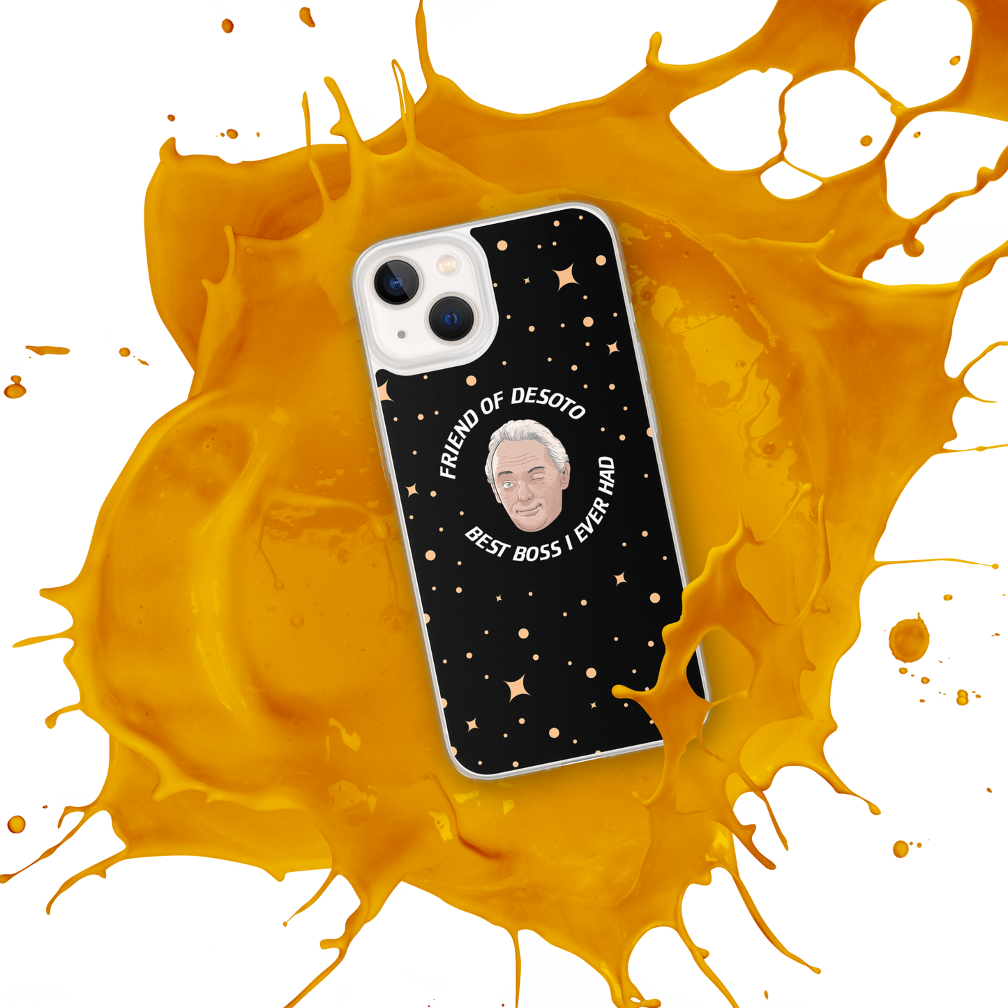 The Friend of DeSoto iPhone Case (Black)