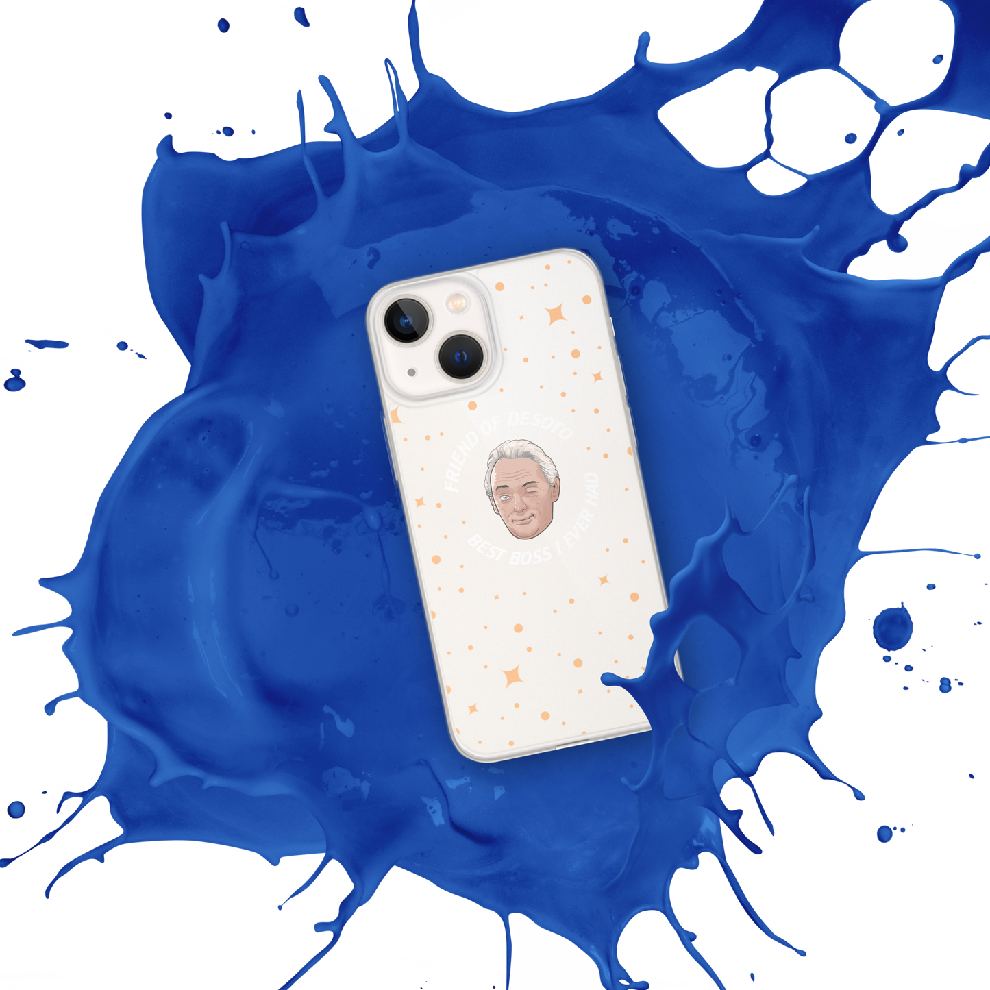 The Friend of DeSoto iPhone Case (Clear)