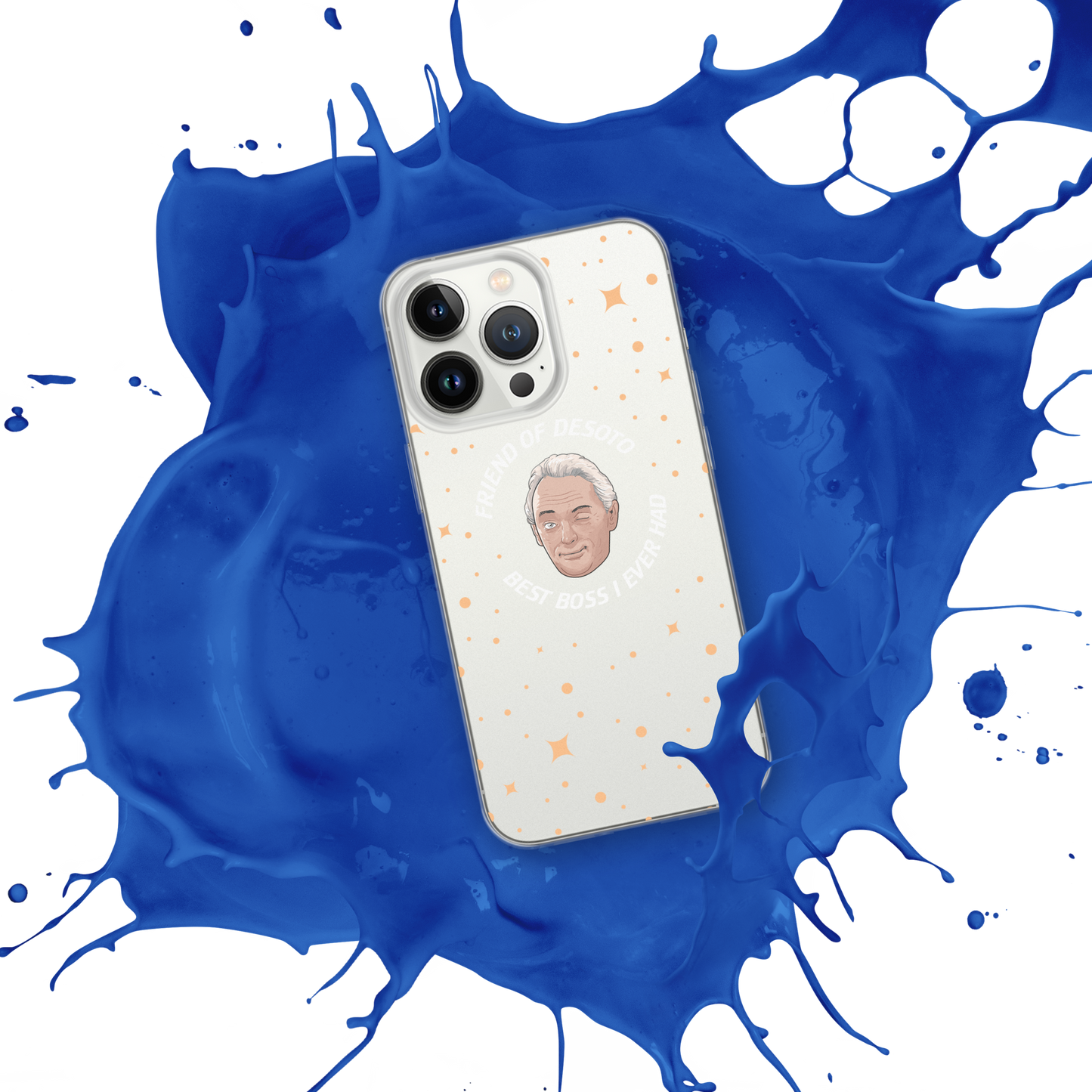 The Friend of DeSoto iPhone Case (Clear)