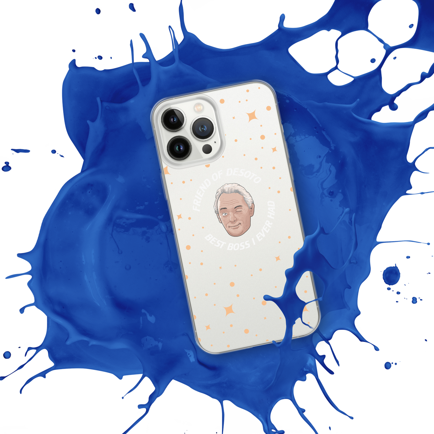 The Friend of DeSoto iPhone Case (Clear)