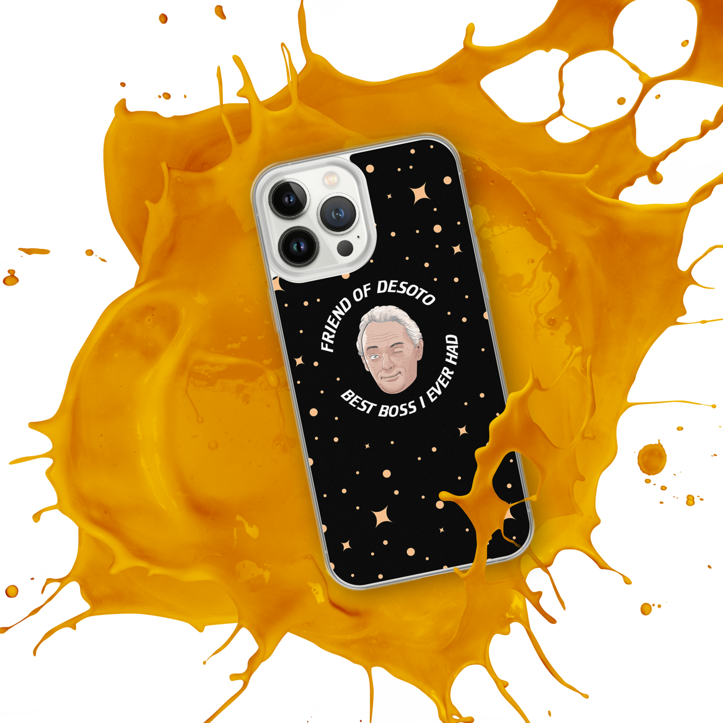 The Friend of DeSoto iPhone Case (Black)