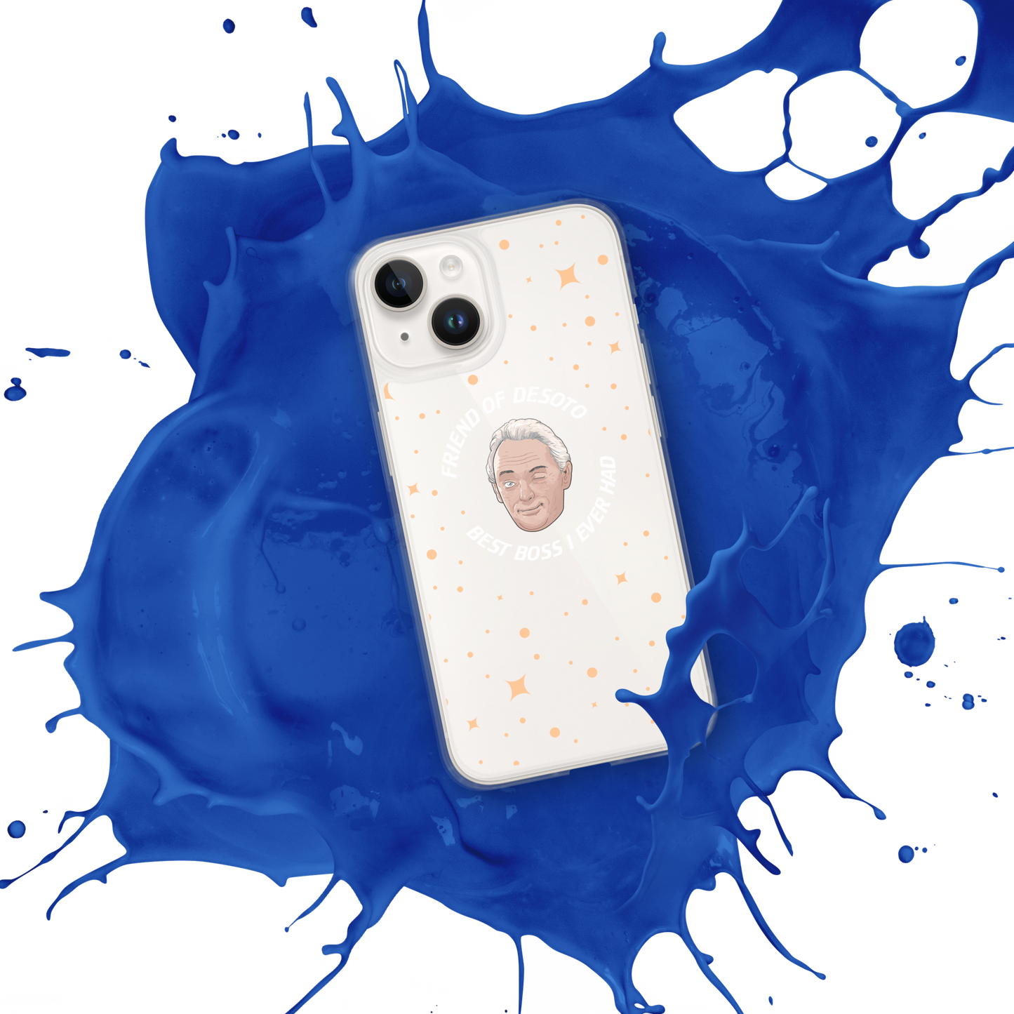 The Friend of DeSoto iPhone Case (Clear)