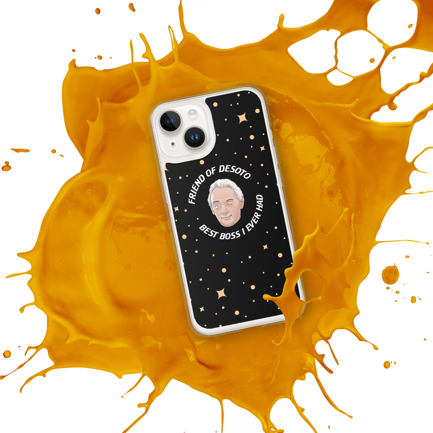 The Friend of DeSoto iPhone Case (Black)