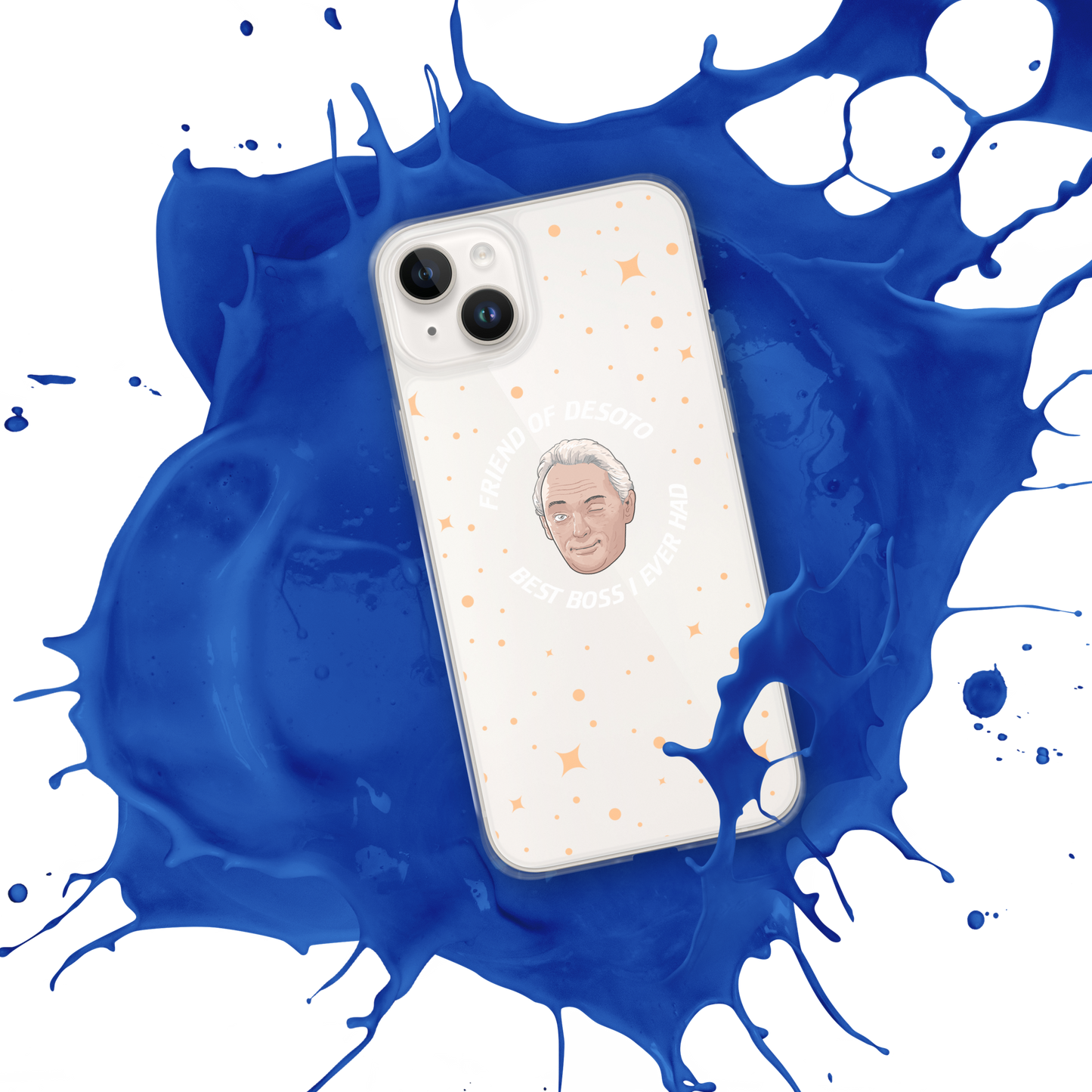 The Friend of DeSoto iPhone Case (Clear)