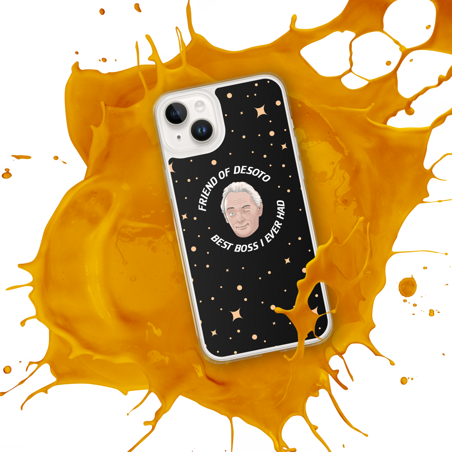 The Friend of DeSoto iPhone Case (Black)