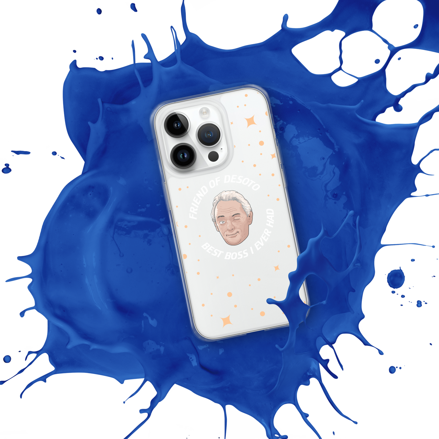 The Friend of DeSoto iPhone Case (Clear)