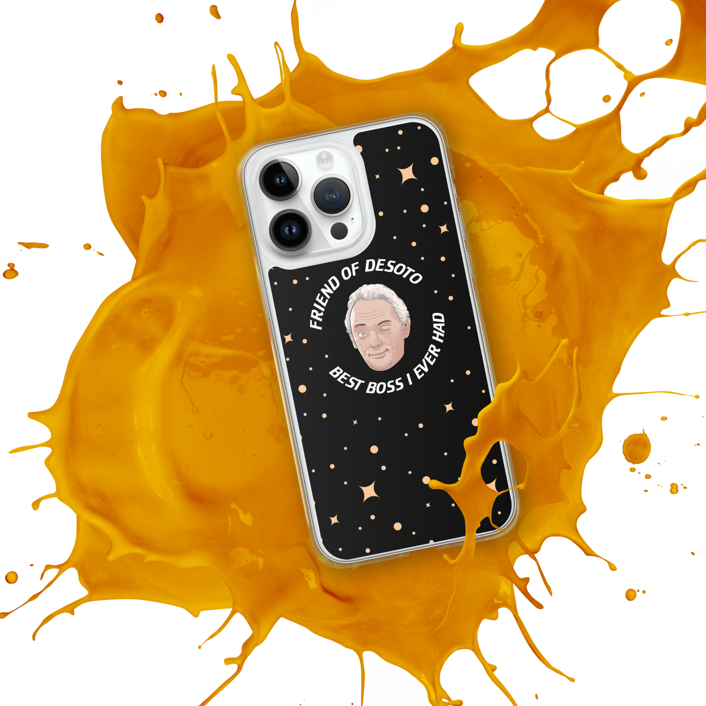 The Friend of DeSoto iPhone Case (Black)