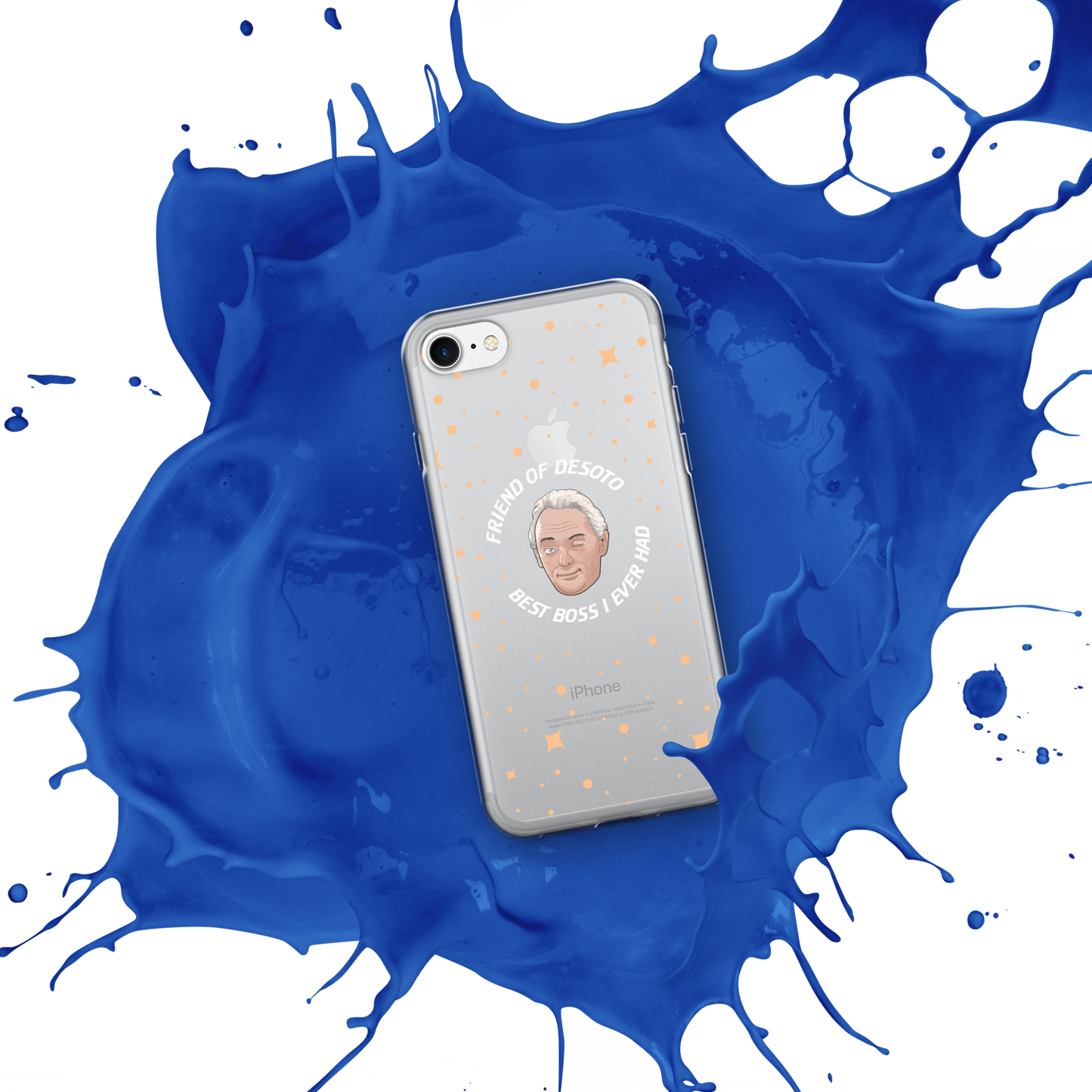 The Friend of DeSoto iPhone Case (Clear)
