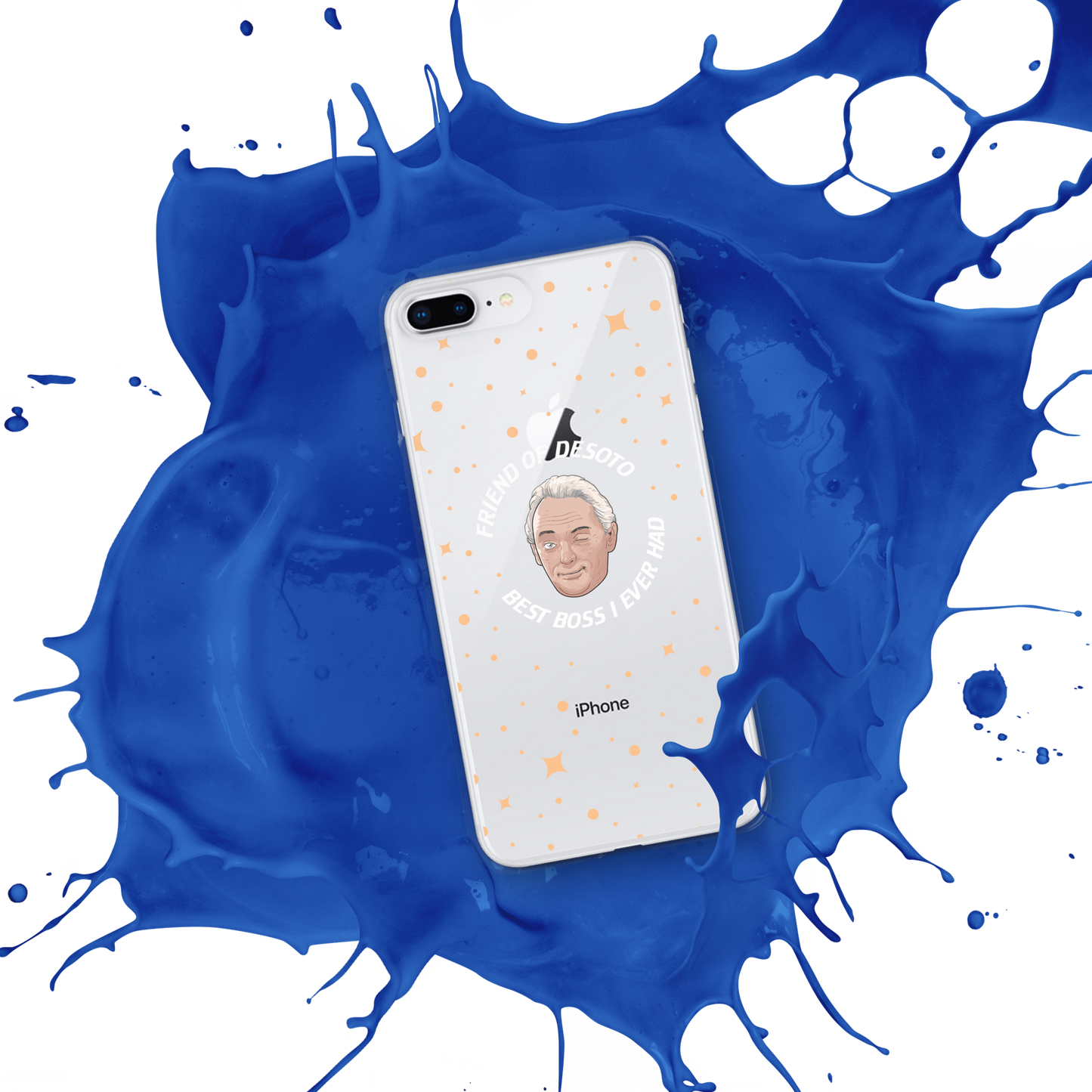 The Friend of DeSoto iPhone Case (Clear)