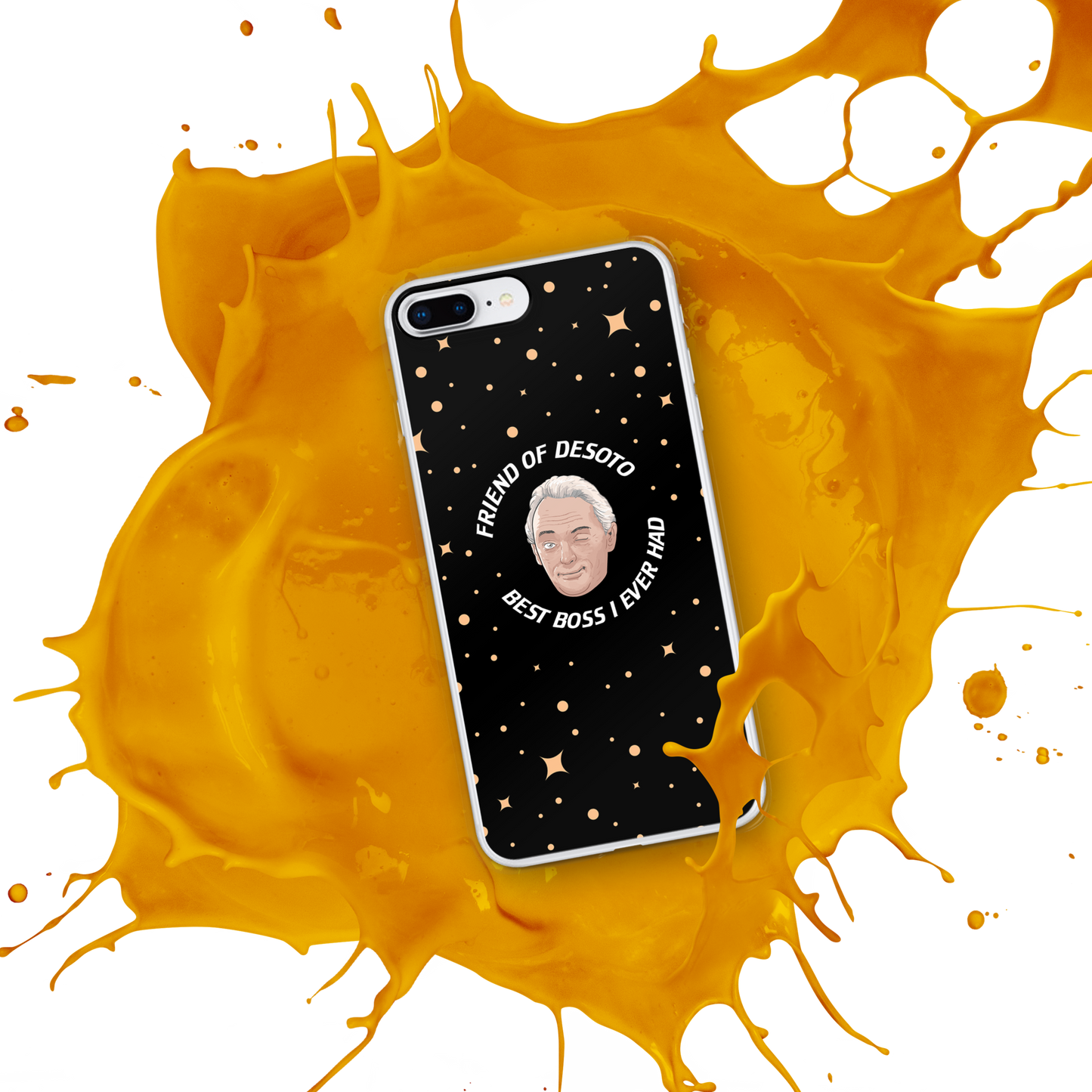 The Friend of DeSoto iPhone Case (Black)