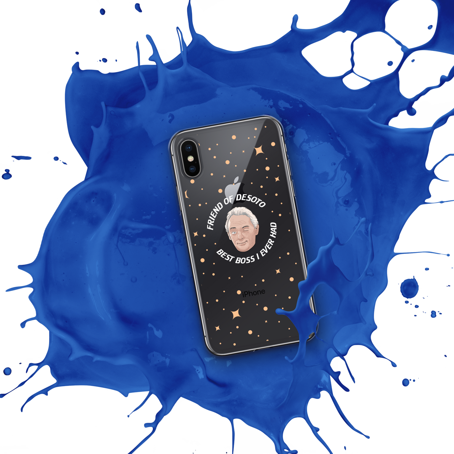 The Friend of DeSoto iPhone Case (Clear)