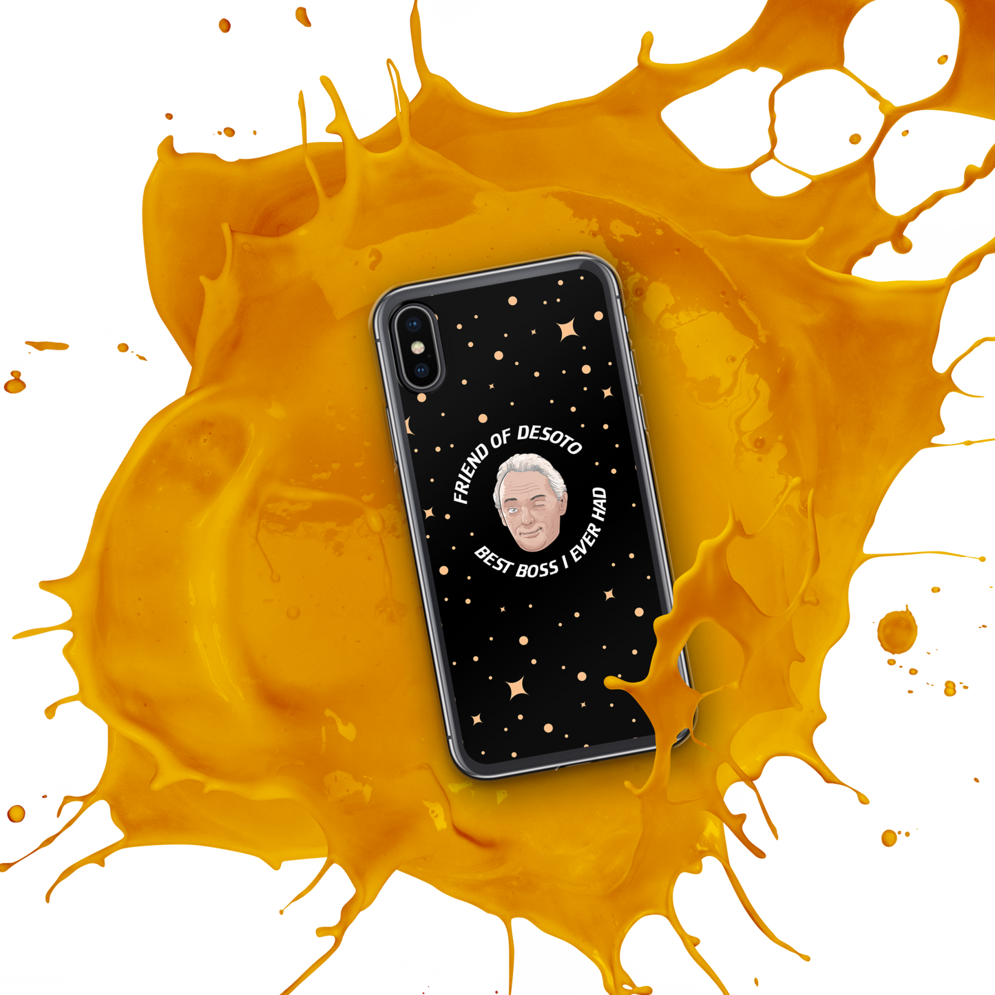 The Friend of DeSoto iPhone Case (Black)