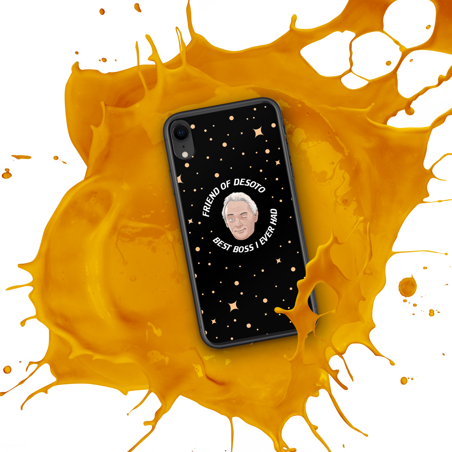 The Friend of DeSoto iPhone Case (Black)