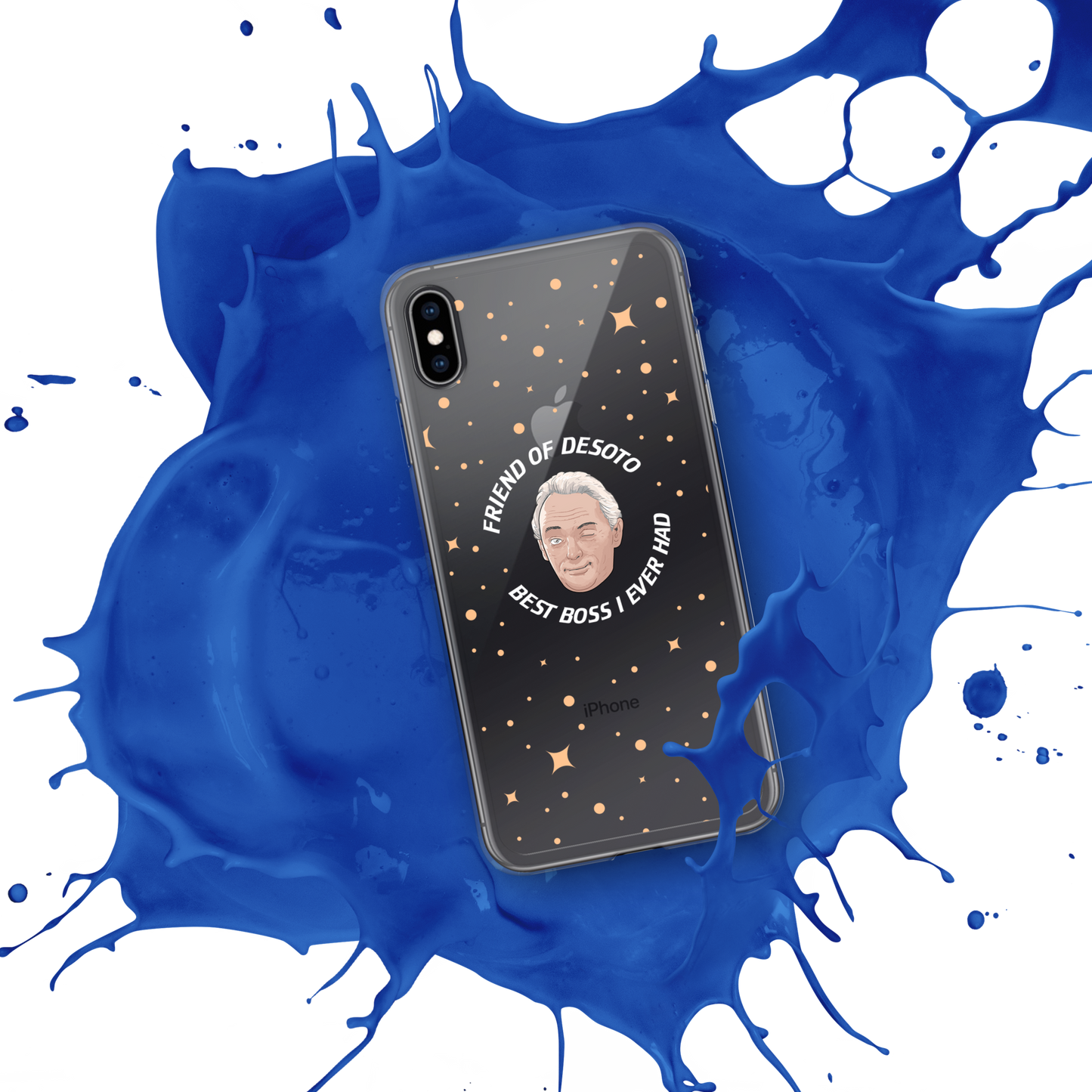 The Friend of DeSoto iPhone Case (Clear)