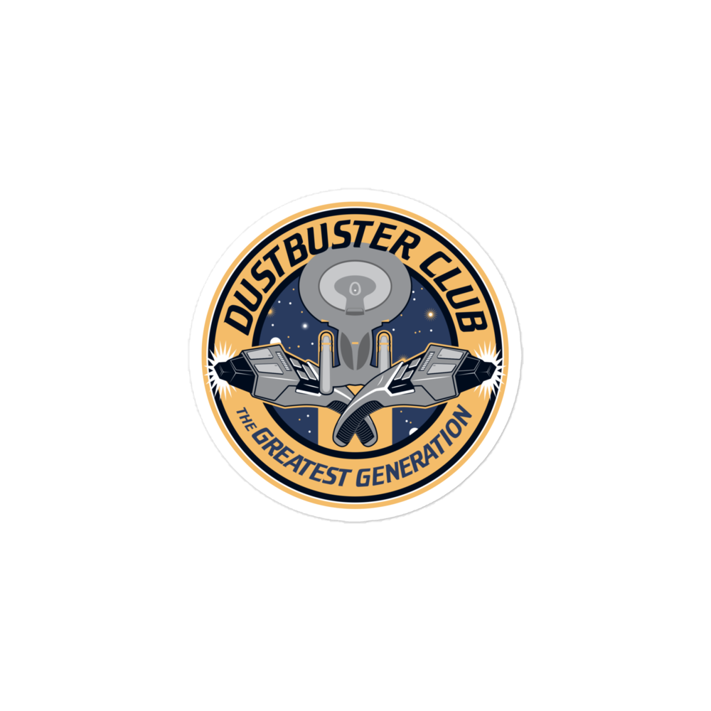 Dustbuster Club Sticker