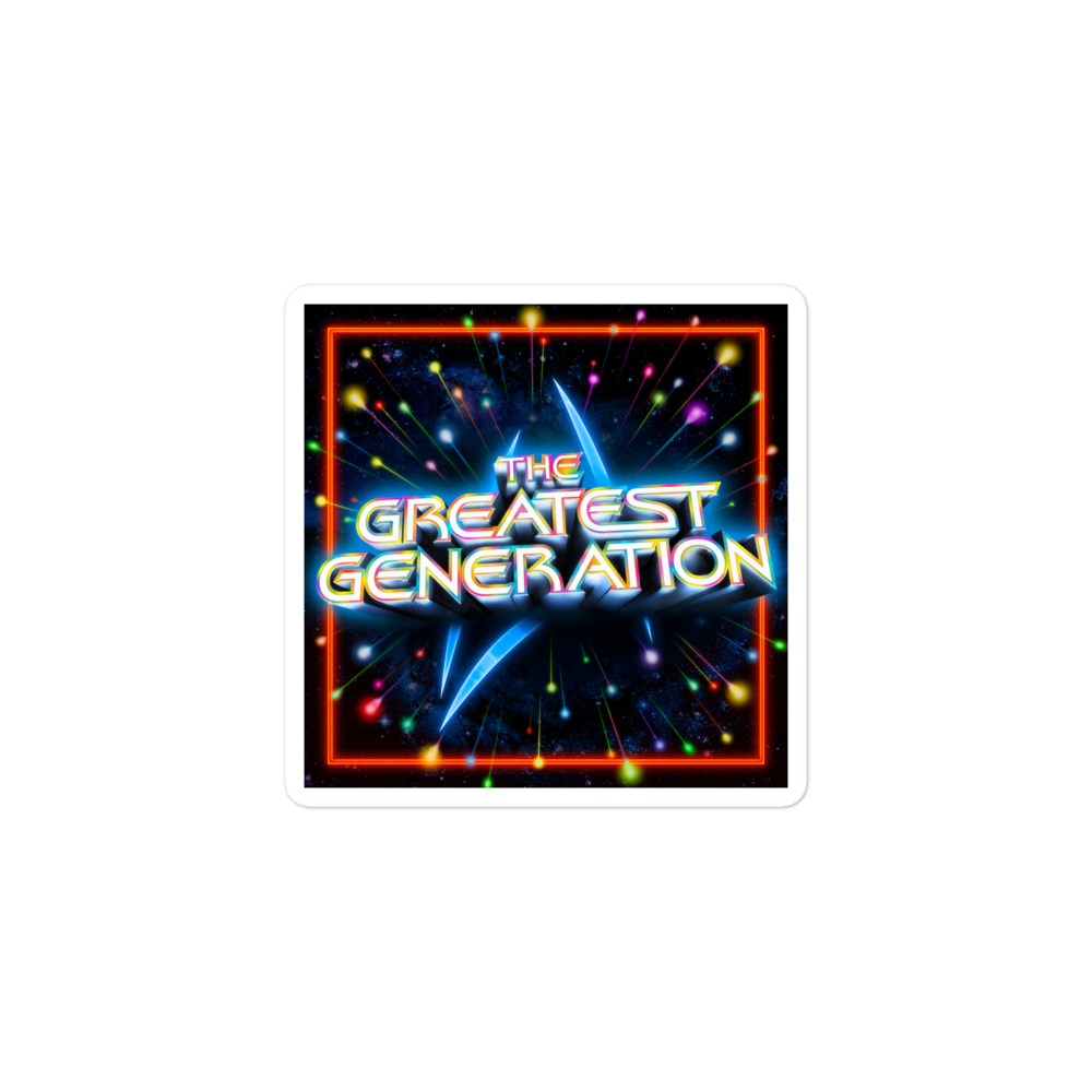 The Greatest Generation Sticker