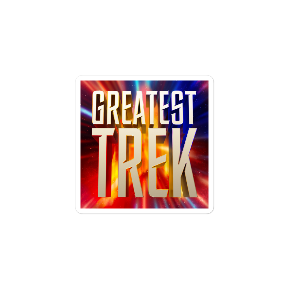The Greatest Trek Sticker