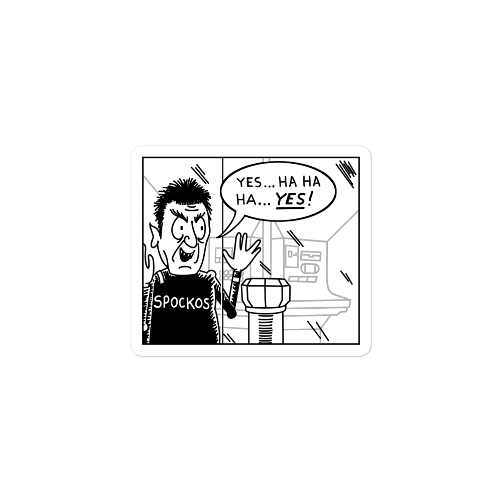 Spockos Sticker