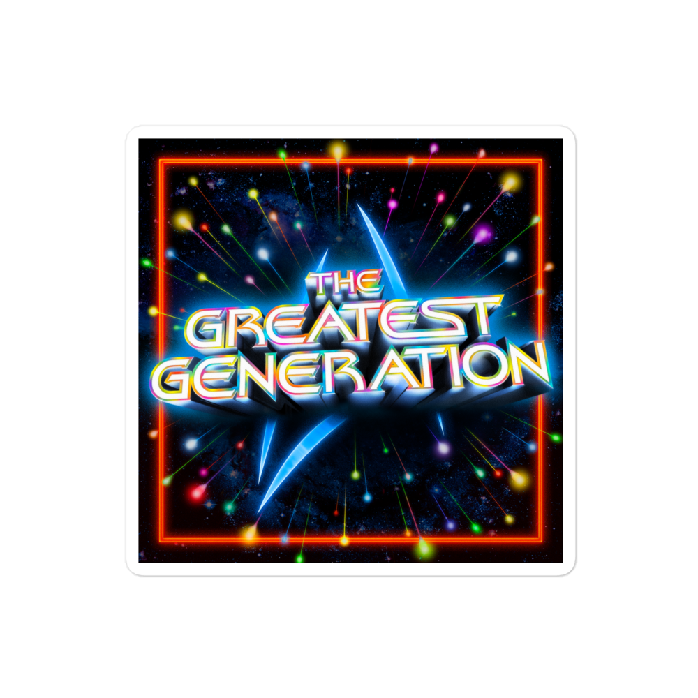 The Greatest Generation Sticker