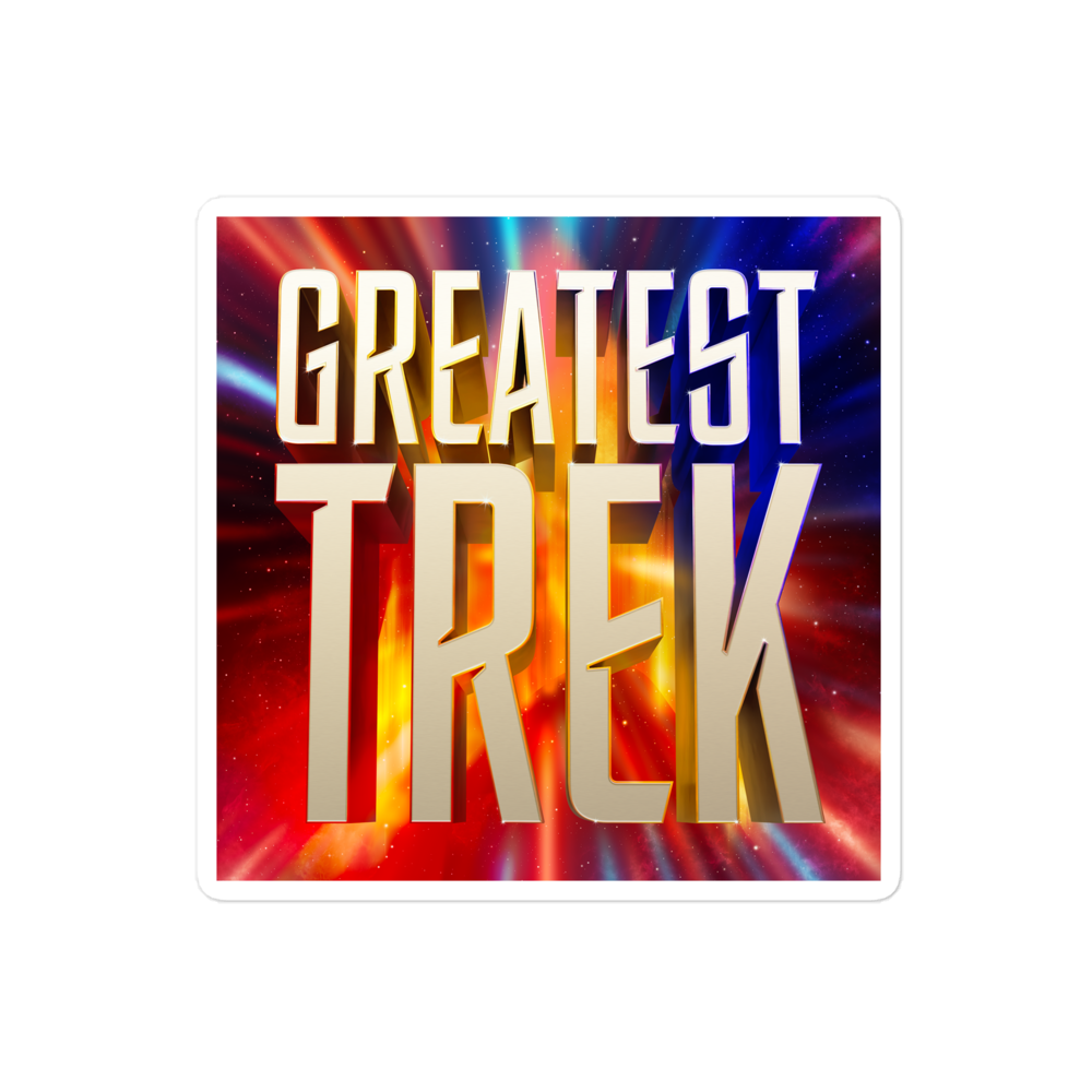 The Greatest Trek Sticker