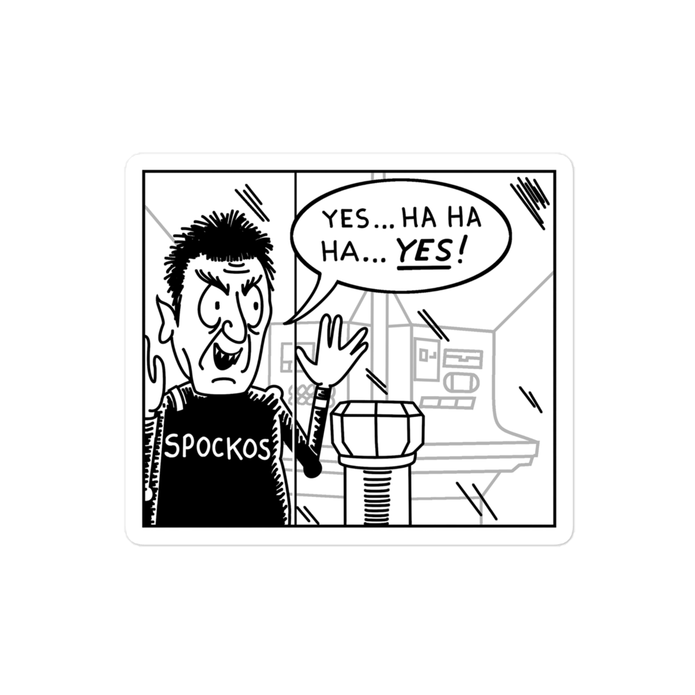Spockos Sticker