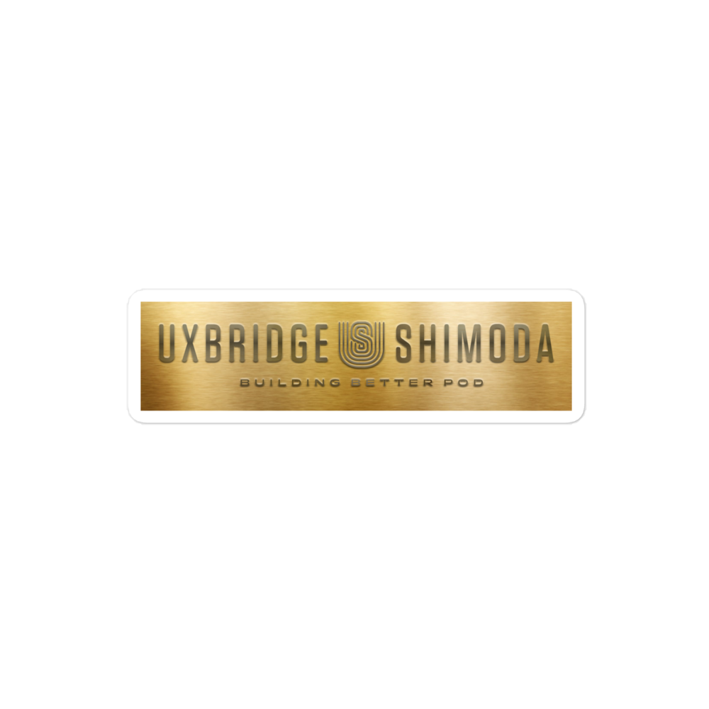 Uxbridge-Shimoda Logo Sticker