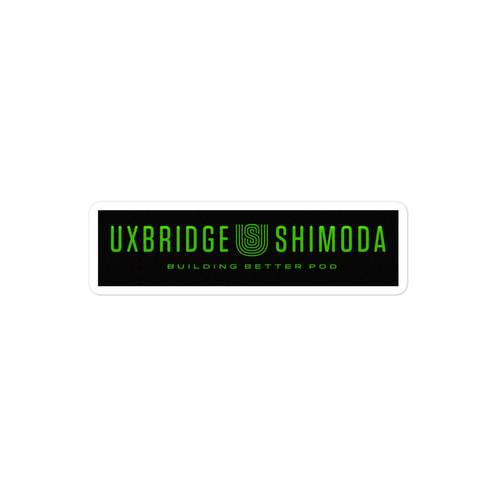 Uxbridge-Shimoda Logo Sticker