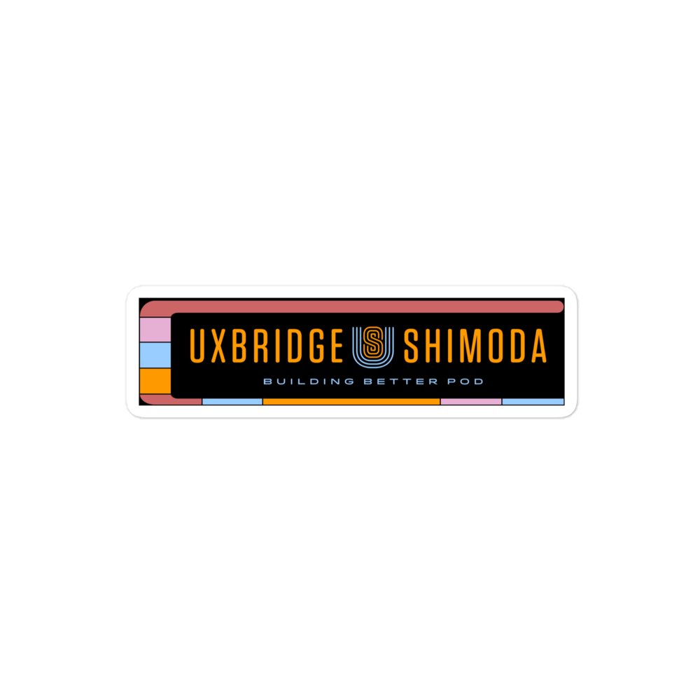 Uxbridge-Shimoda Logo Sticker