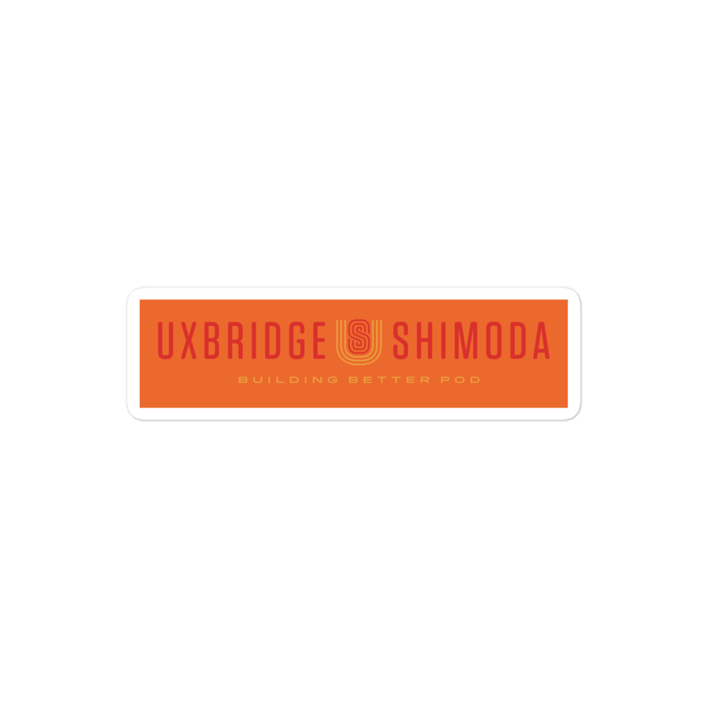 Uxbridge-Shimoda Logo Sticker